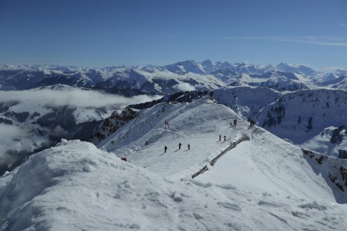 Der höchste Punkt im Skigebiet